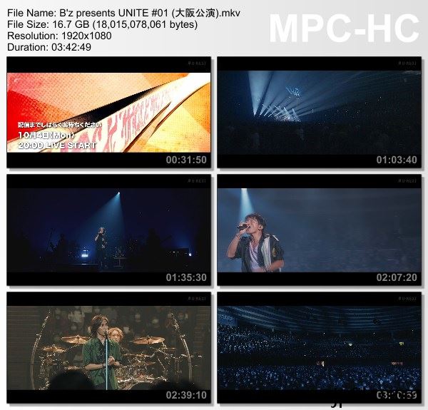 B Z Presents Unite 01 Mr Children 大阪公演 21 09 18 Japanese Files